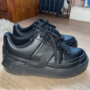 W AF1 Air Force 1 Jester XX Triple Black AO1220-001 Size 6